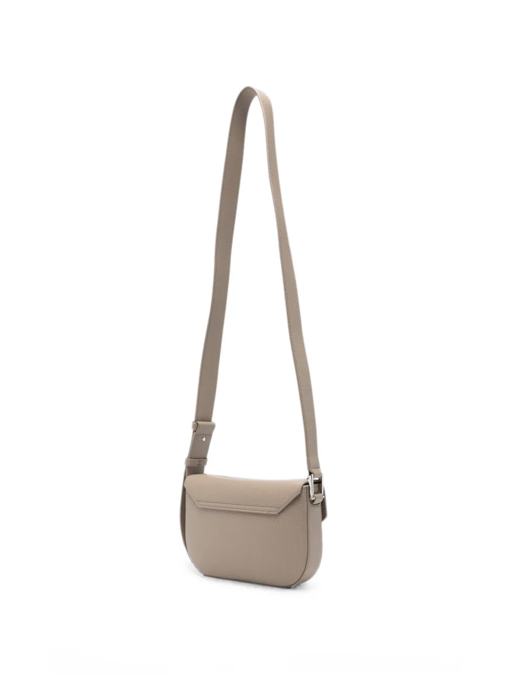 Emporio Armani mini grainy-leather cross body bag Grijs