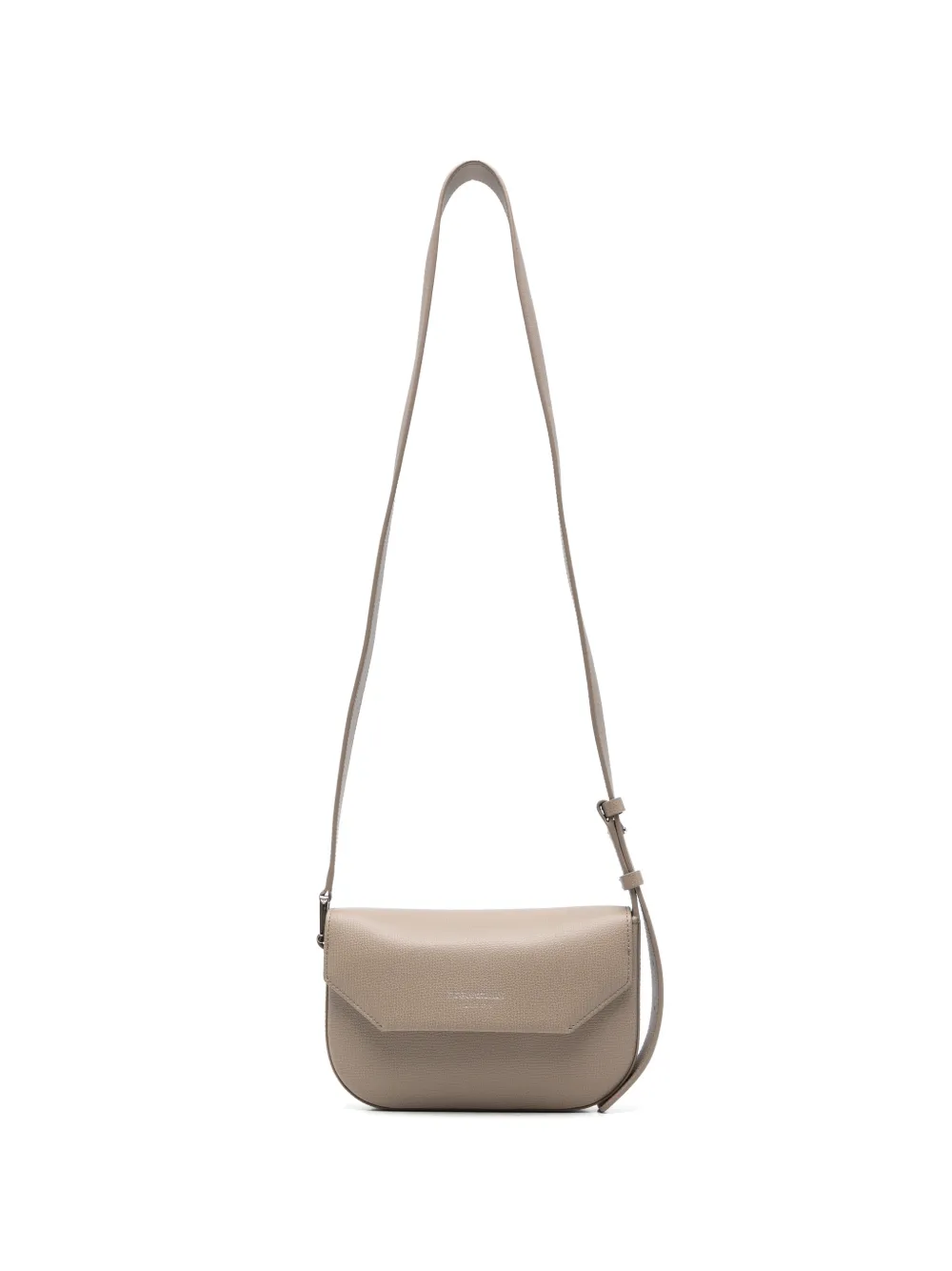 Emporio Armani mini grainy-leather cross body bag - Grigio