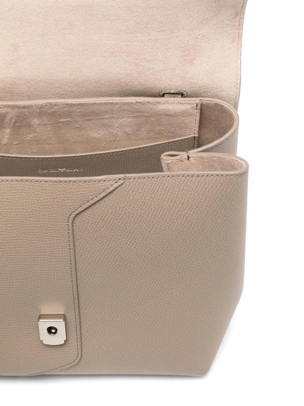 Emporio Armani 1981 leren handtas Beige