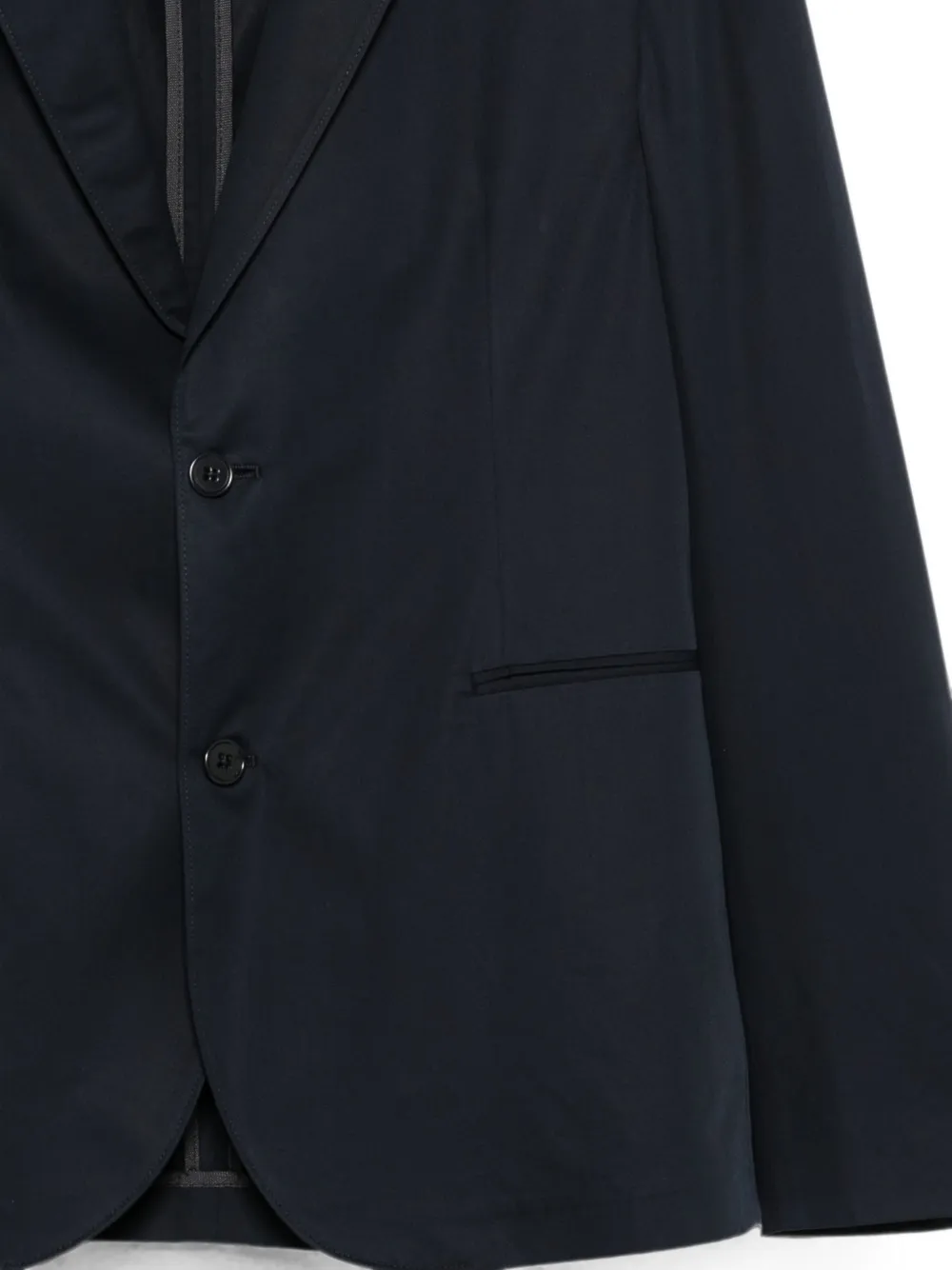Emporio Armani Pak met enkele rij knopen Blauw