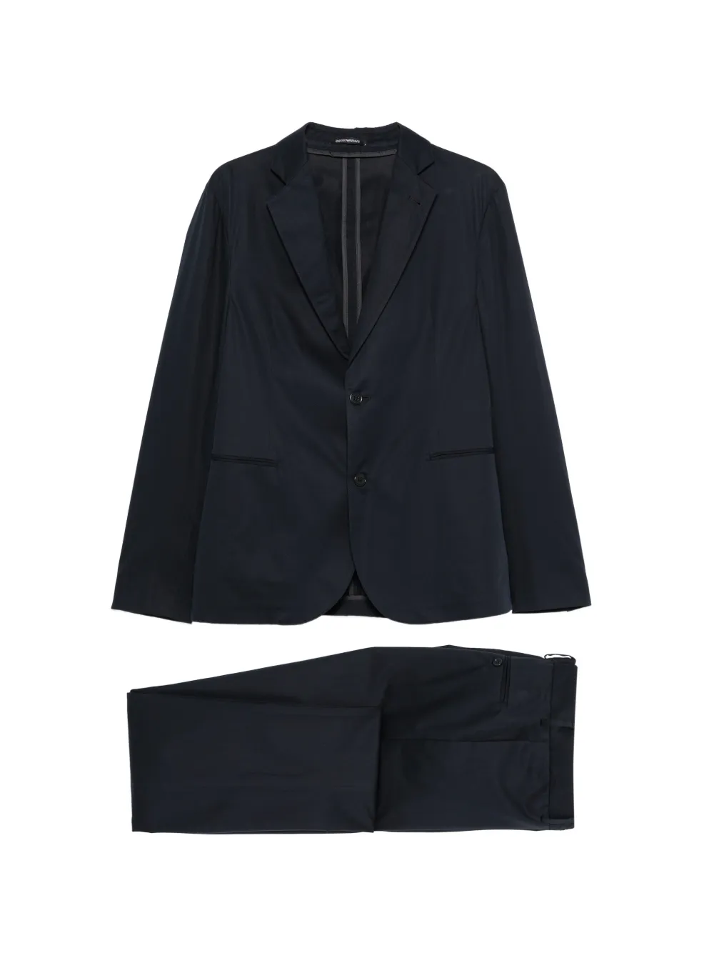 Emporio Armani single-breasted suit - Blu