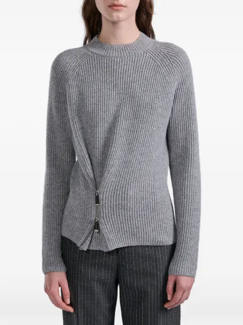 Barbara Bui asymmetric-zip sweater