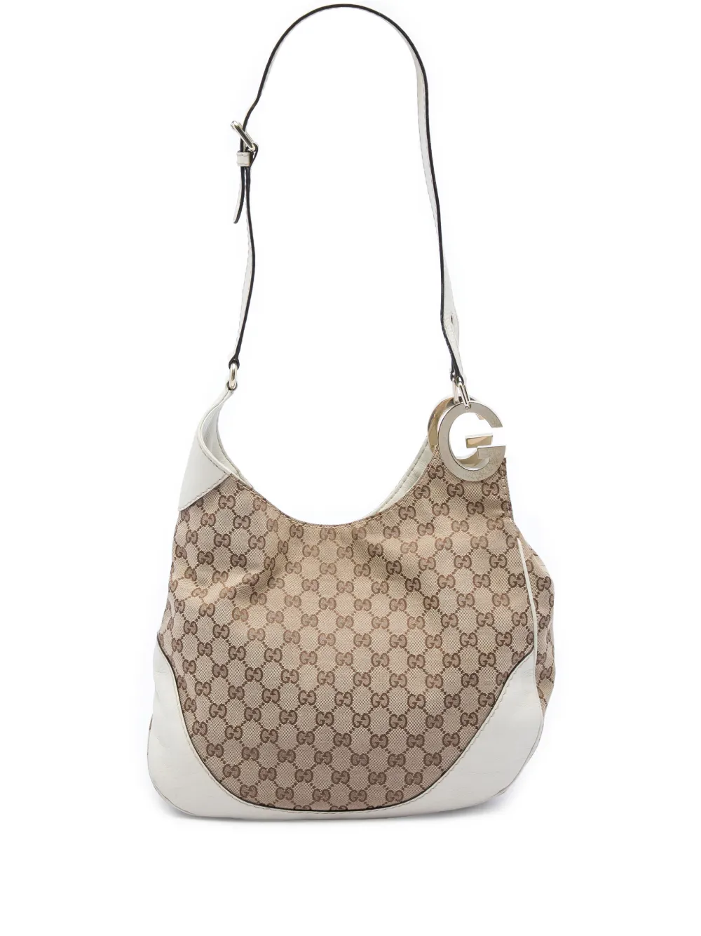 Gucci Pre-Owned Borsa a tracolla Charlotte in tela GG 2016-2026 - Bianco