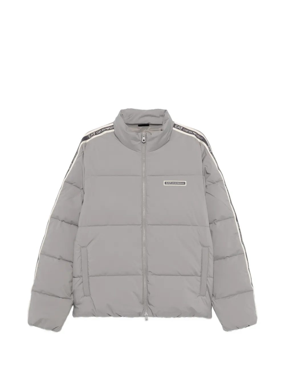 Ea7 Emporio Armani Padded Logo Series jacket - Grau