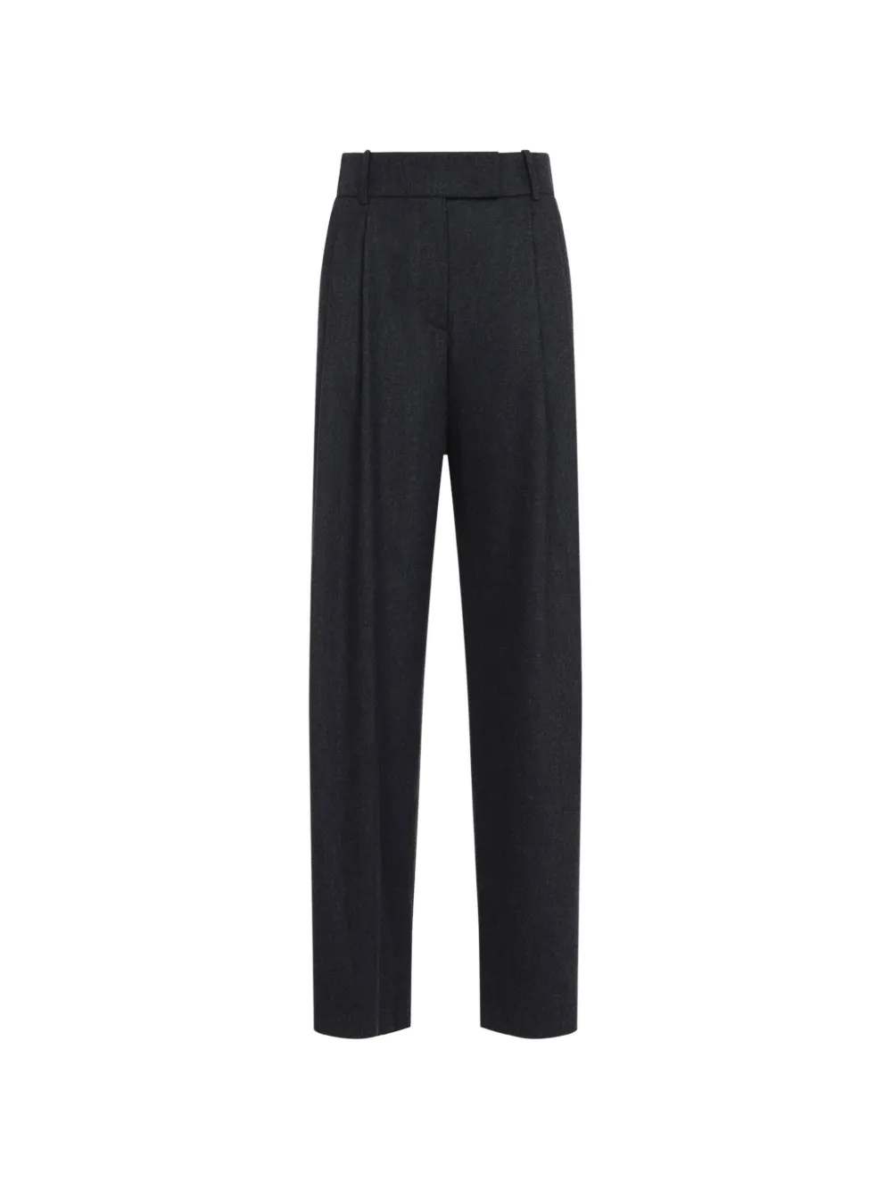Giorgio Armani wide-leg pleated trousers - Grau