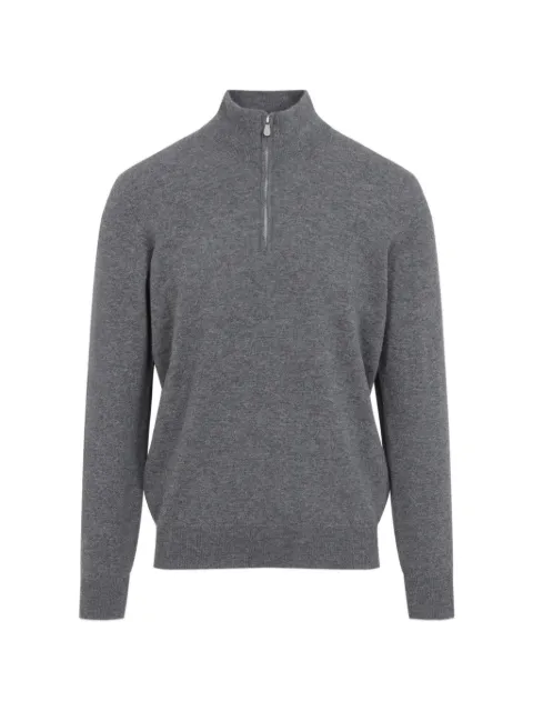 Brunello Cucinelli half-zip cashmere sweater