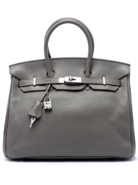 Hermès Pre-Owned 2011-2013 Clemence Birkin Retourne 35 handbag