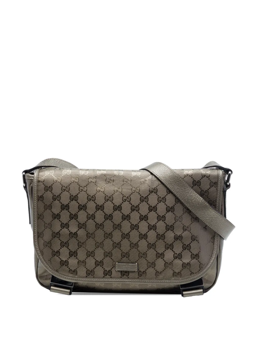 Gucci Pre-Owned Borsa a tracolla GG Imprime 2016-2026 - Marrone