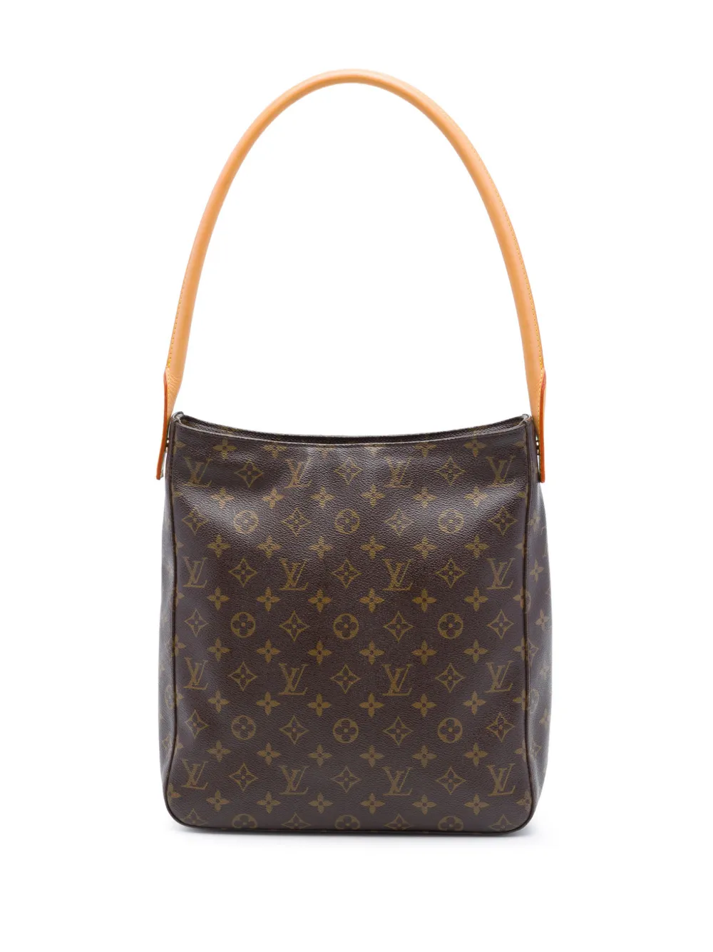 Louis Vuitton Pre-Owned 2002 Monogram Looping GM Schultertasche - Braun