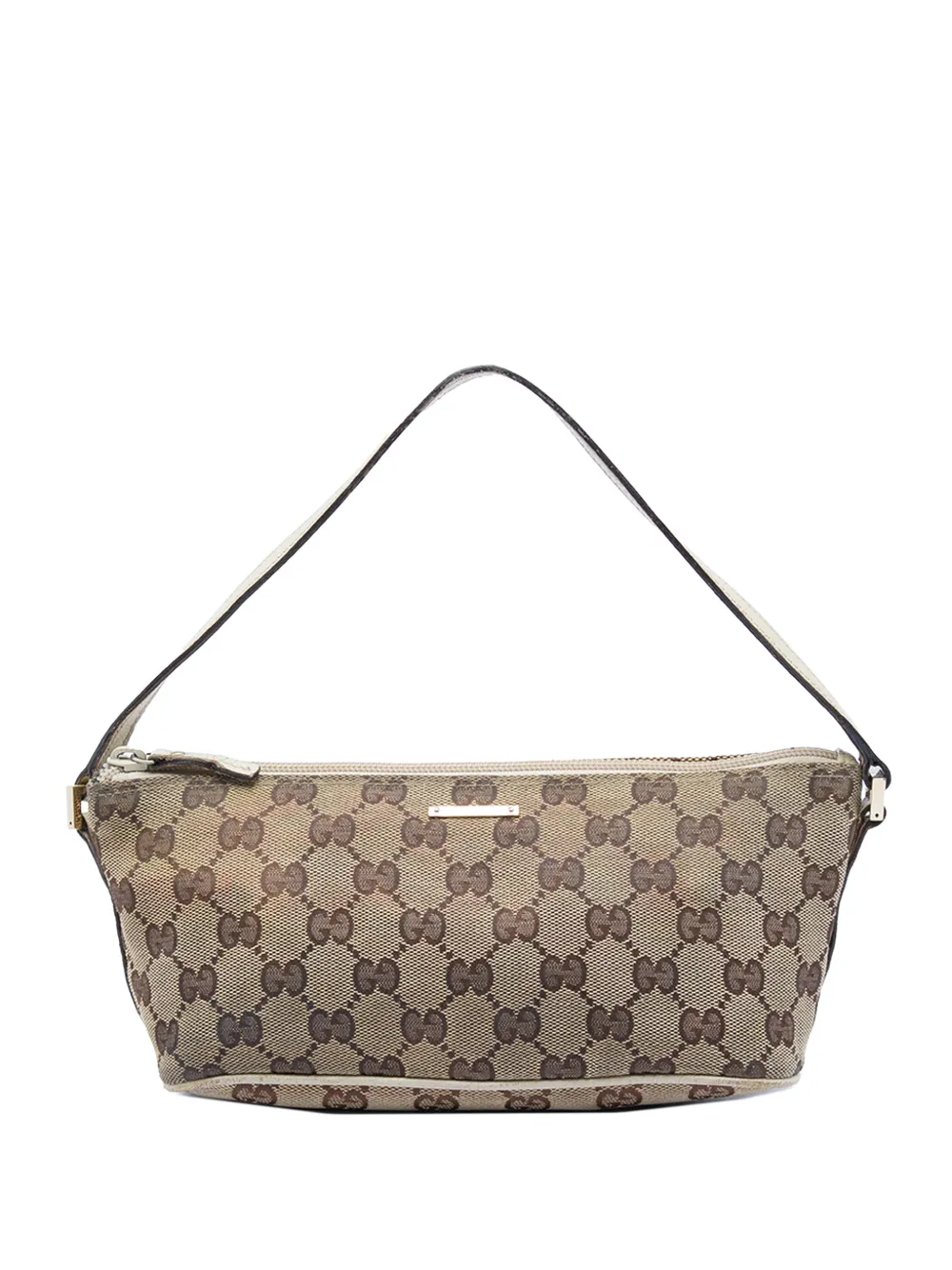 Gucci Pre-Owned 2000-2015 Schultertasche aus Canvas - Nude