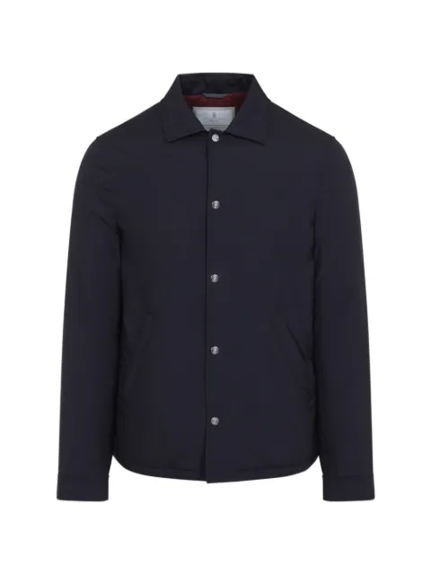 Brunello Cucinelli press-stud padded jacket