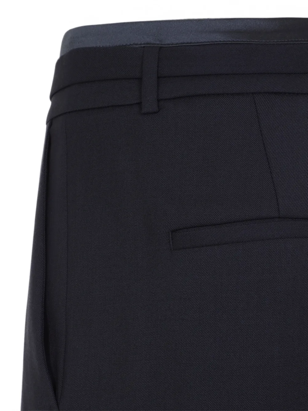 Peserico Palazzo broek met ceintuur Blauw
