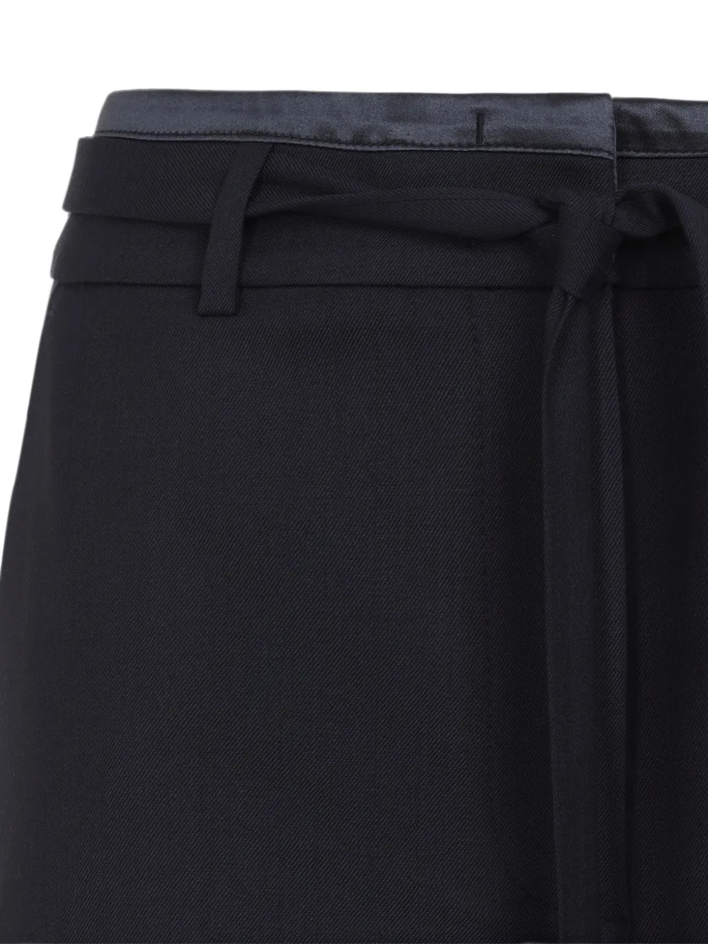 Peserico Palazzo broek met ceintuur Blauw