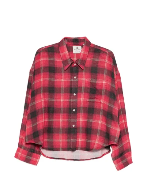 Denimist camisa corta a cuadros