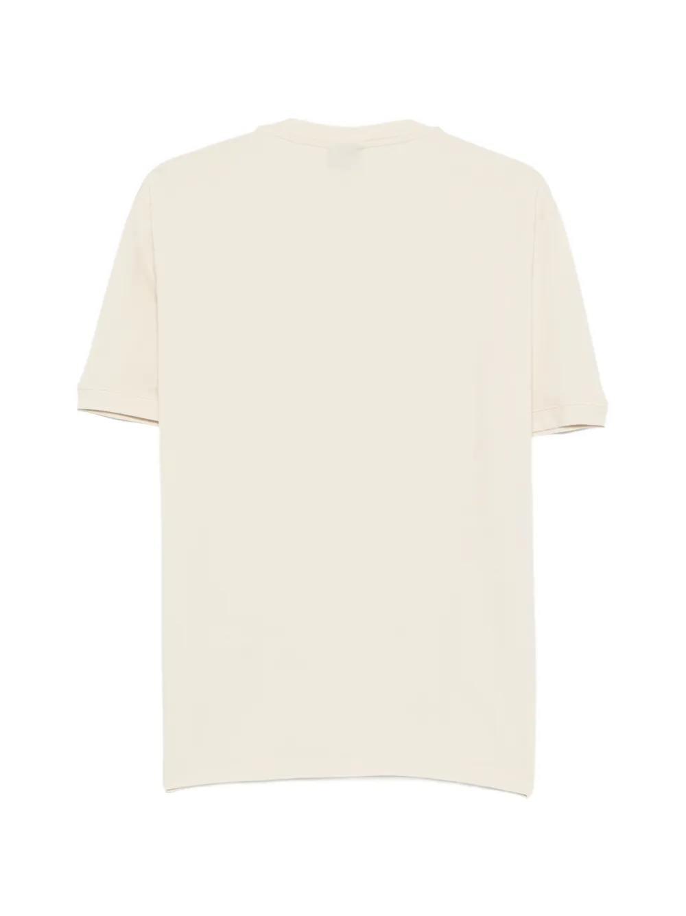 Ea7 Emporio Armani Logo Series T-shirt met korte mouwen Beige