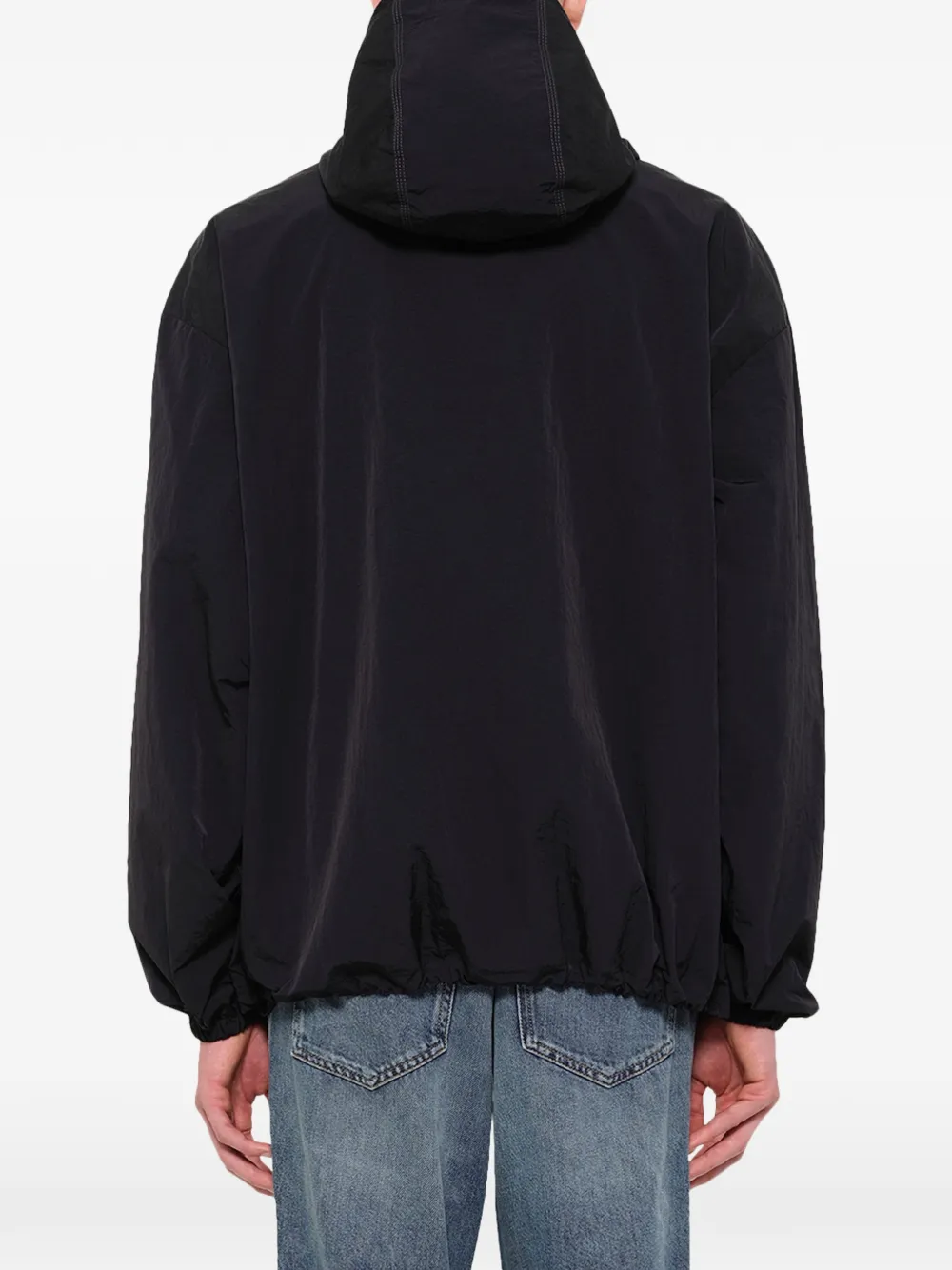 Diesel J-ASKOTT jack met logo-patch Zwart