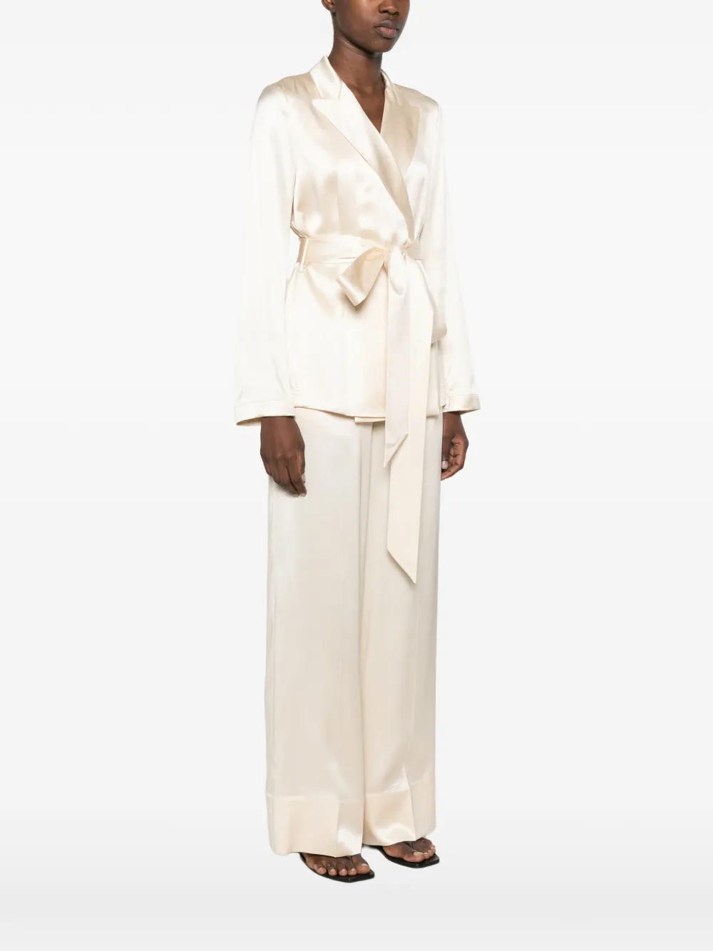 JOSEPH Archer blazer met knopen Beige