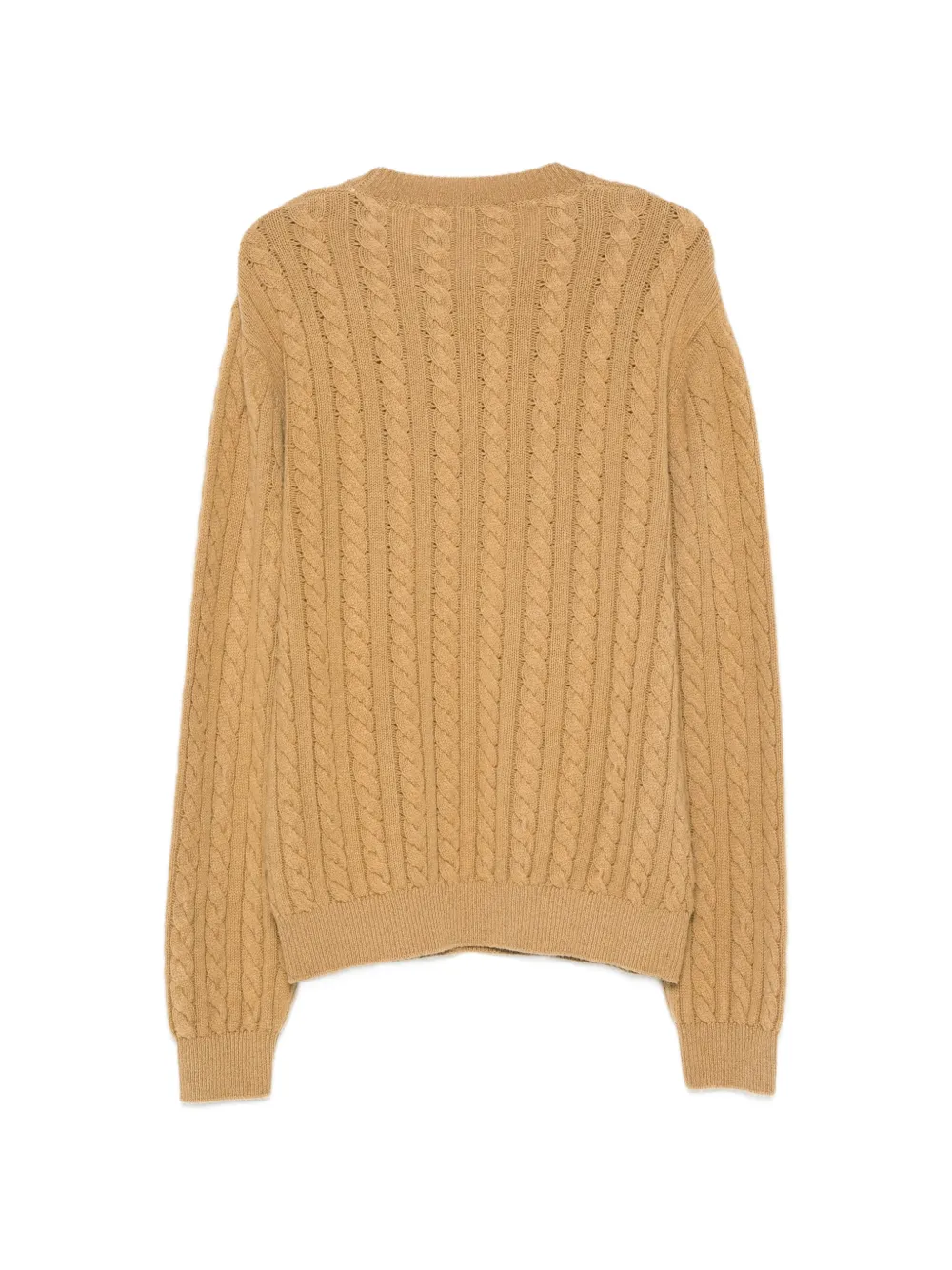 A.P.C. Kabelgebreide trui Beige