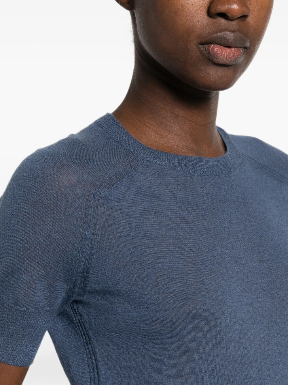 JOSEPH Cashair T-shirt Blauw
