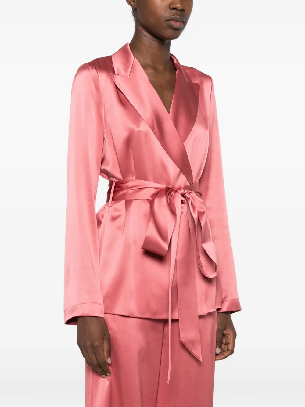 JOSEPH Archer button-up blazer Roze