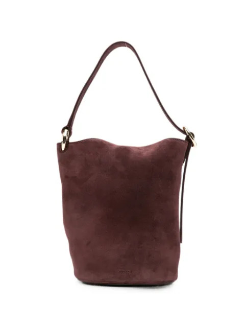 JOSEPH M Fold suede bucket bag