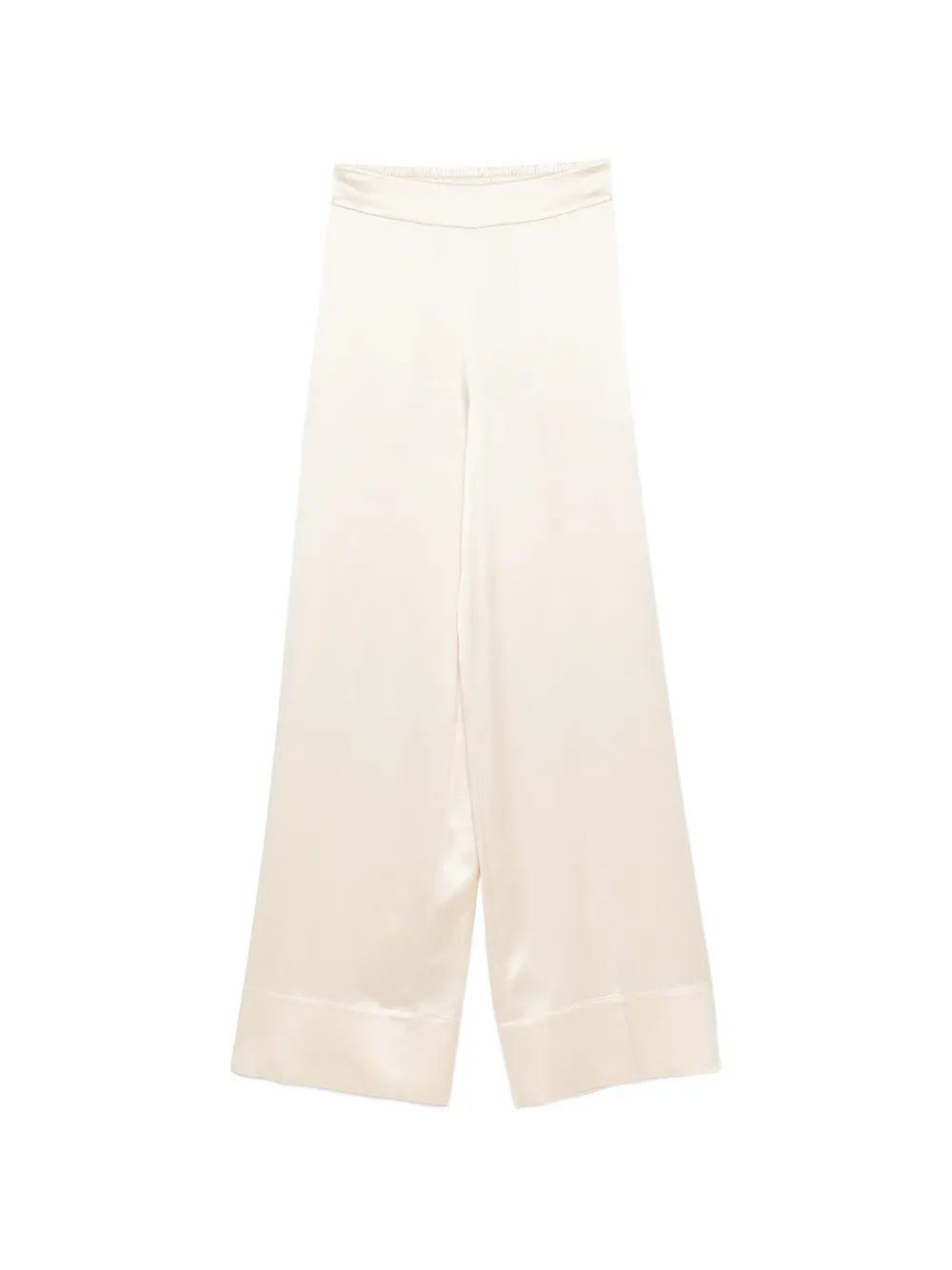 JOSEPH Dijon elasticated-waistband palazzo pants - Toni neutri