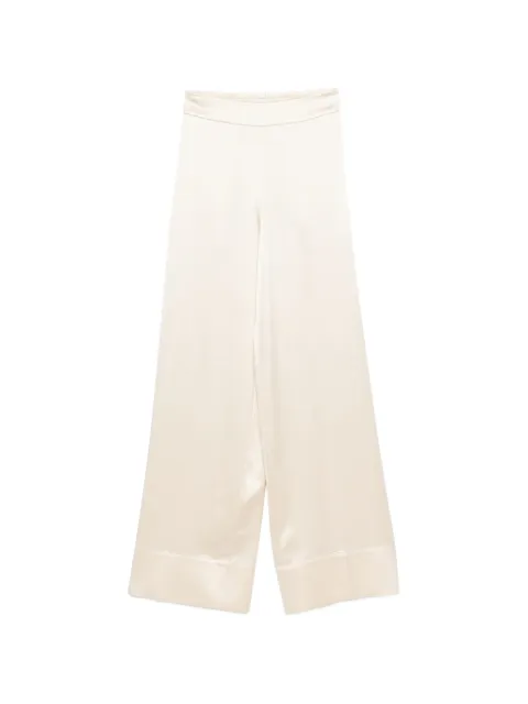 JOSEPH Dijon elasticated-waistband palazzo pants