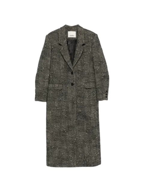 ISABEL MARANT herringbone-pattern Ealine coat
