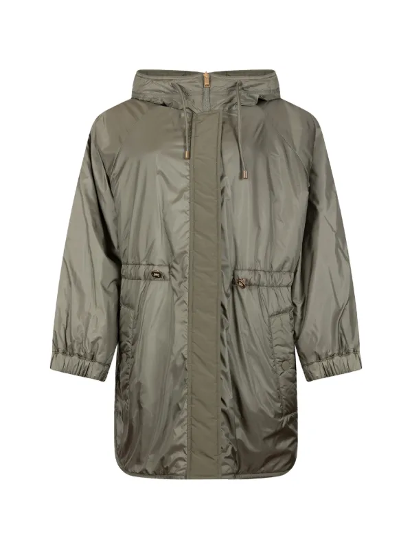 ★美品★マックスマーラWeekend MaxMara フーデッドコート★ Weekend Max Mara フーデッド コート | グレー | FARFETCH JP