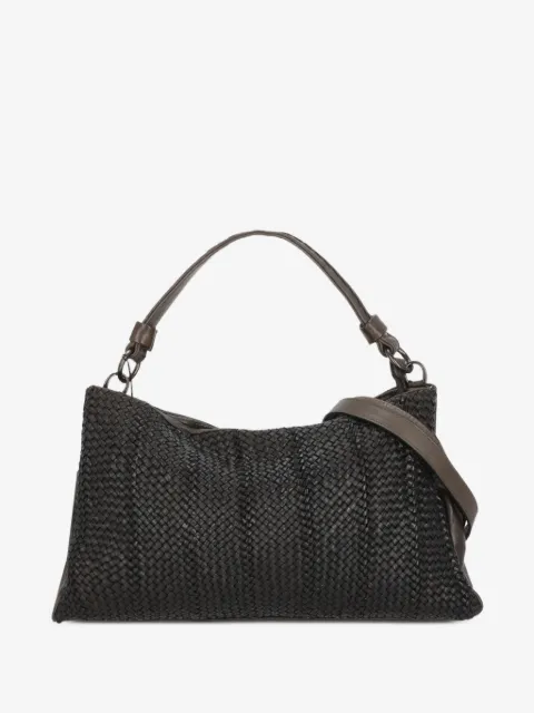 Reptile's House braided tassel-detail shoulder bag