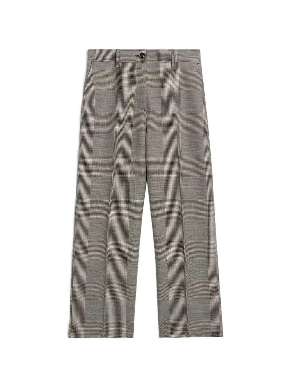 Momoní Pressed-crease Trousers In Gray