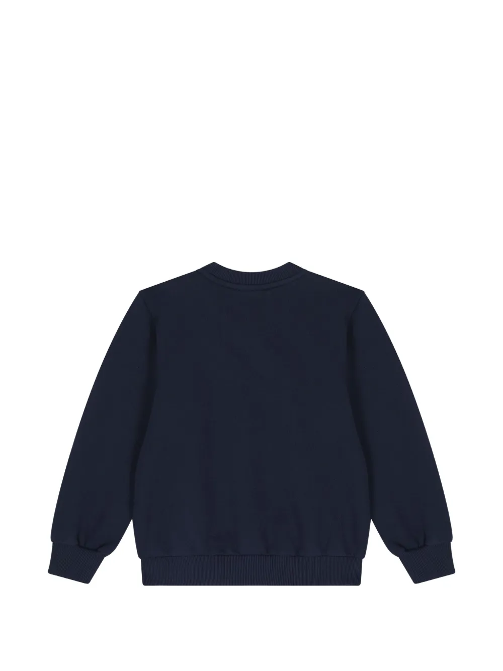 ETRO KIDS Katoenen sweater met bloemen-print Blauw