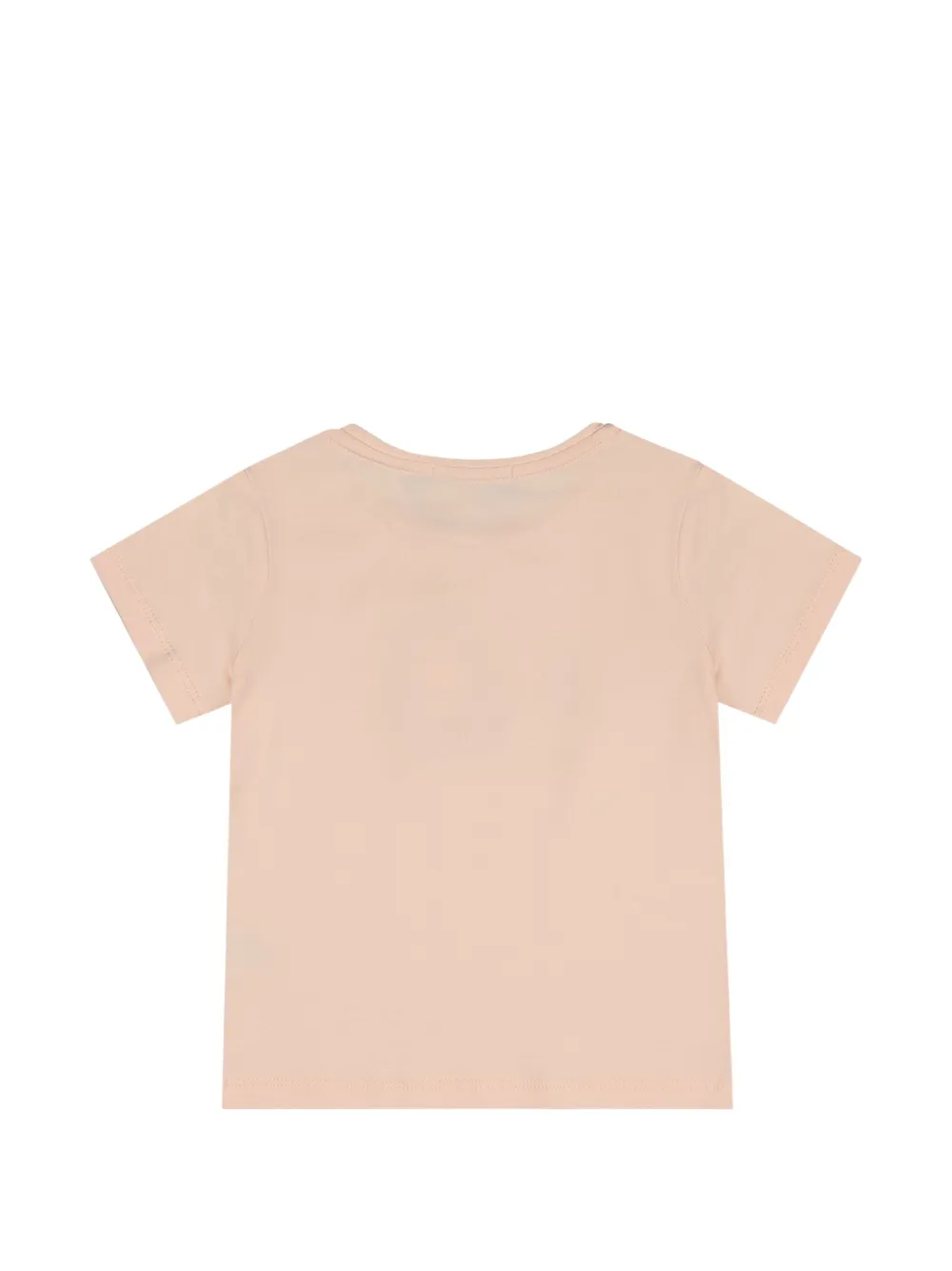 Aigner Kids teddy-bear print T-shirt Roze