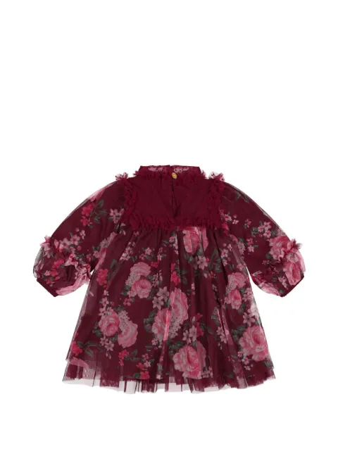 ANGEL'S FACE KIDS Nadiya floral-print tulle dress