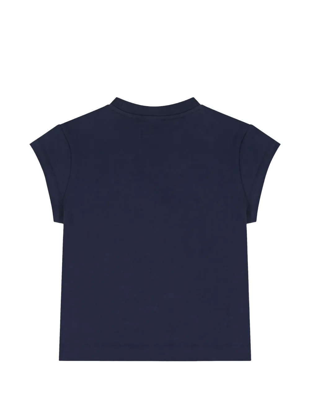 ETRO KIDS T-shirt met bloemenprint Blauw