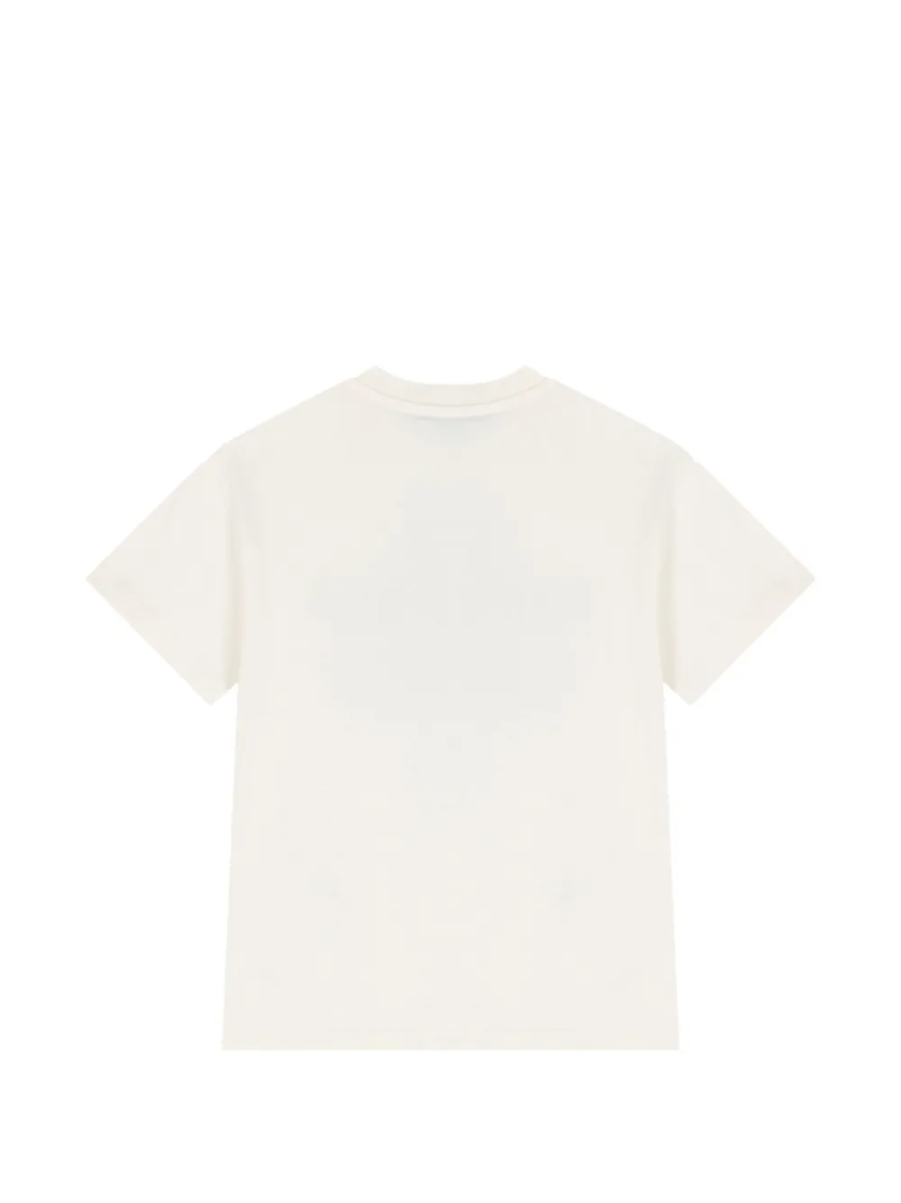 ETRO KIDS Katoenen T-shirt met Teddy Bear-patch Beige