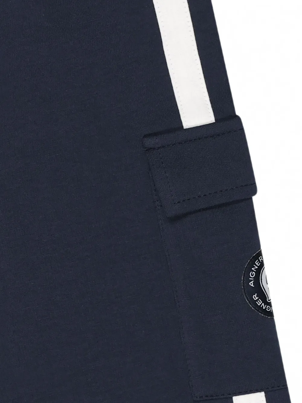 Aigner Kids Trainingsbroek met zijstreep Blauw