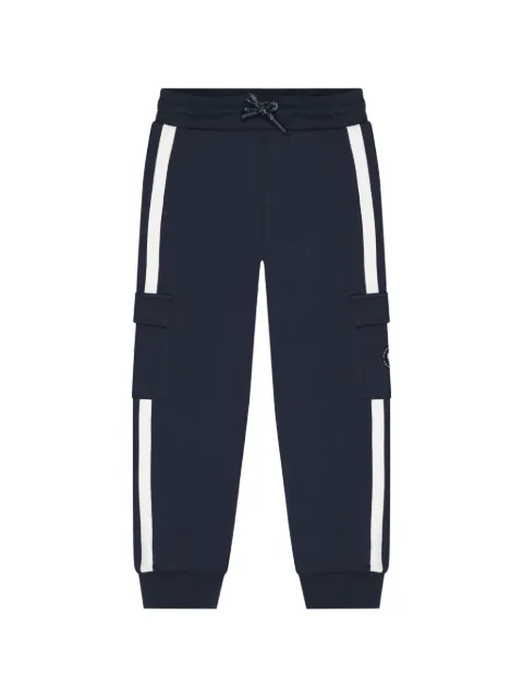Aigner Kids pantalon de jogging à rayures latérales