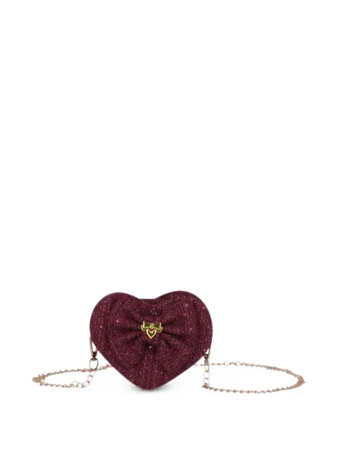 ANGEL'S FACE KIDS bow-detail heart-shaped bag