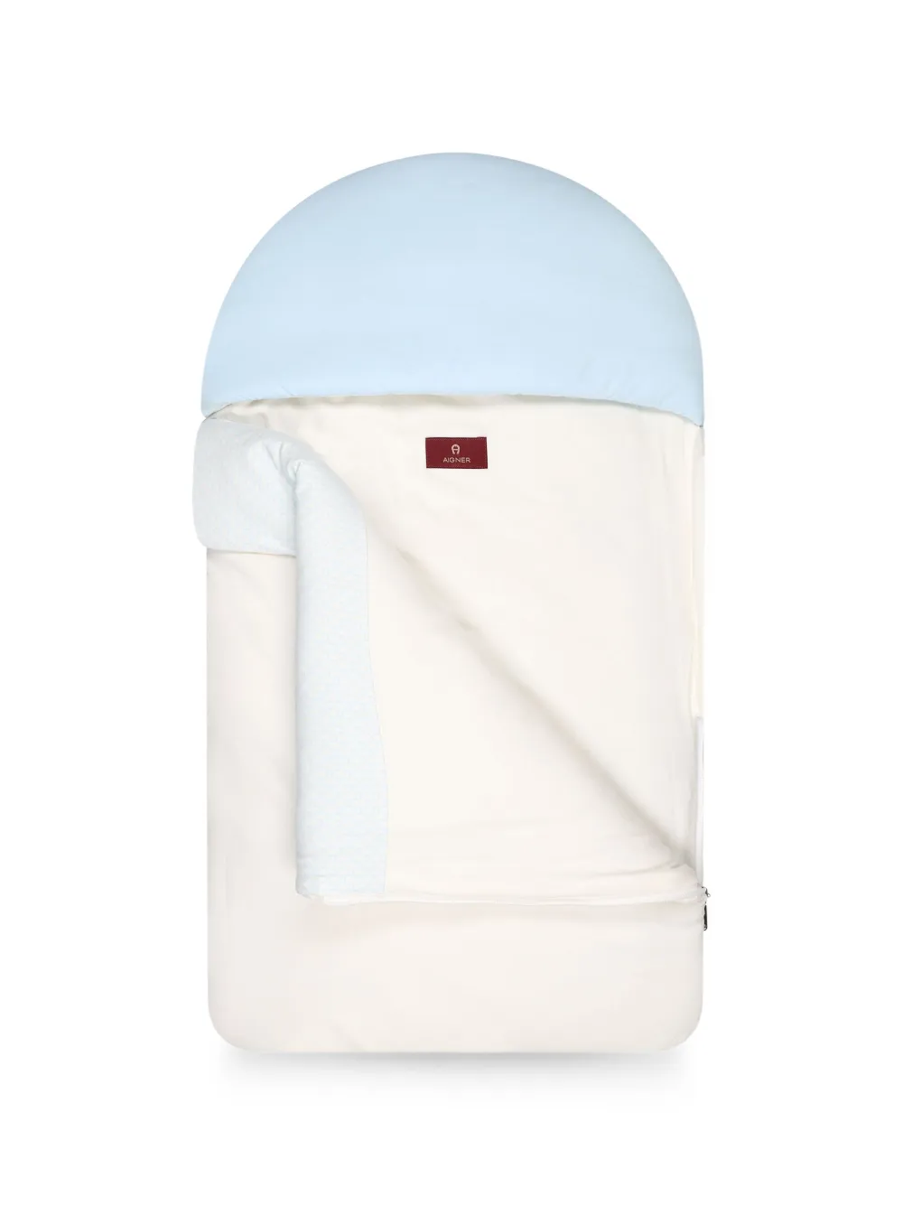 Aigner Kids Nest met beer-print en logo-patroon Beige