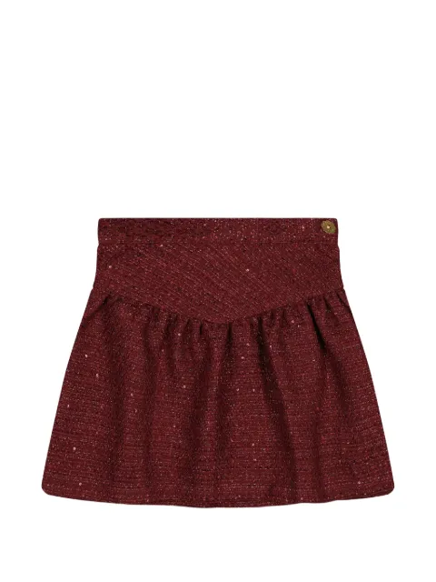 ANGEL'S FACE KIDS Frankie sequin-embellished tweed skirt