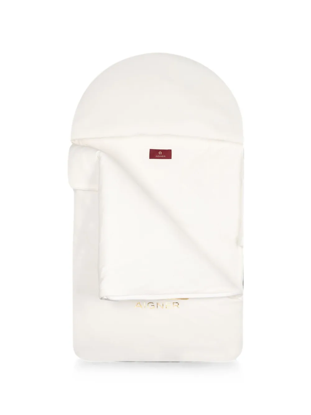Aigner Kids Slaapzak met logoprint Beige