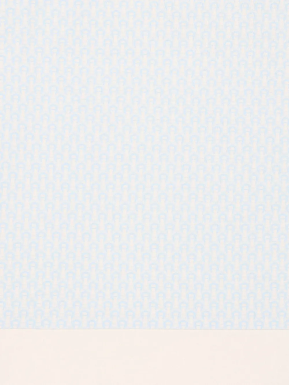 Aigner Kids Deken met logoprint Blauw