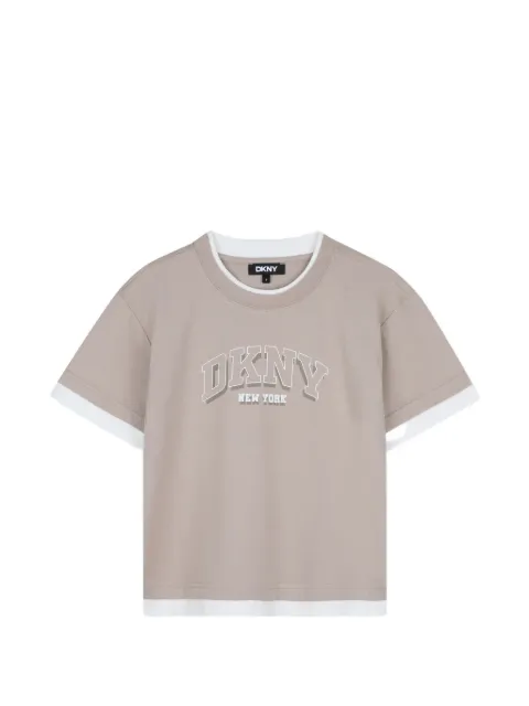 Dkny Kids T-shirt med logotryk