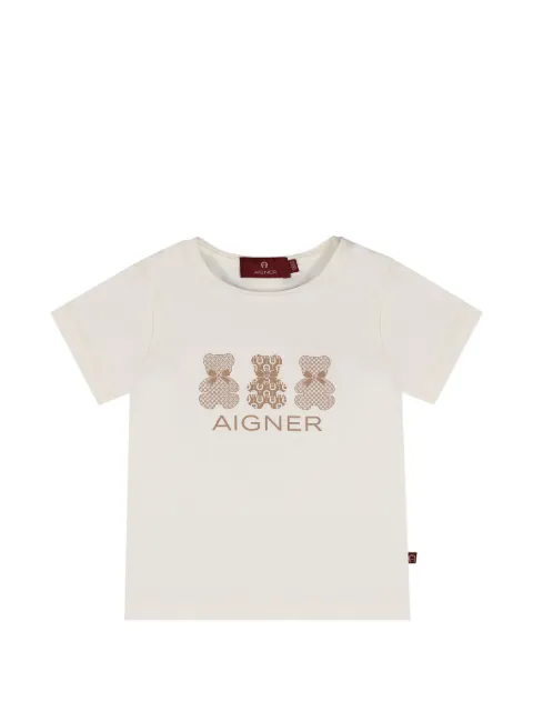 Aigner Kids teddy bear-print T-shirt