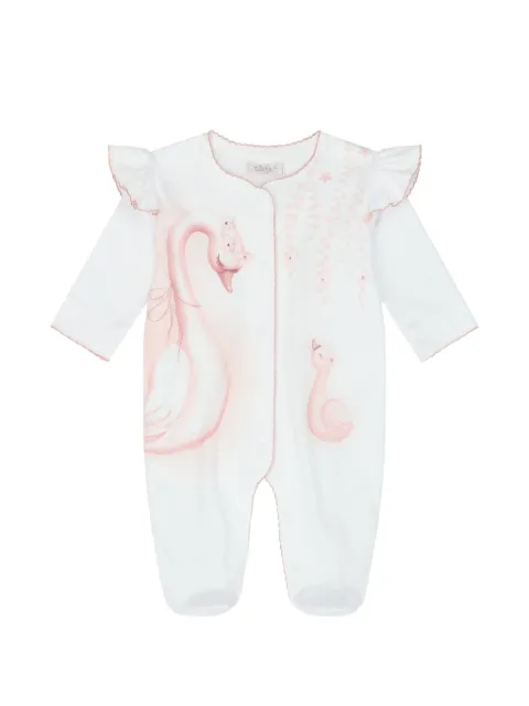 SOFIJA Stella swan-print pajama