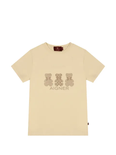 Aigner Kids teddy-bear print T-shirt