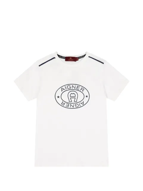 Aigner Kids t-shirt à logo imprimé