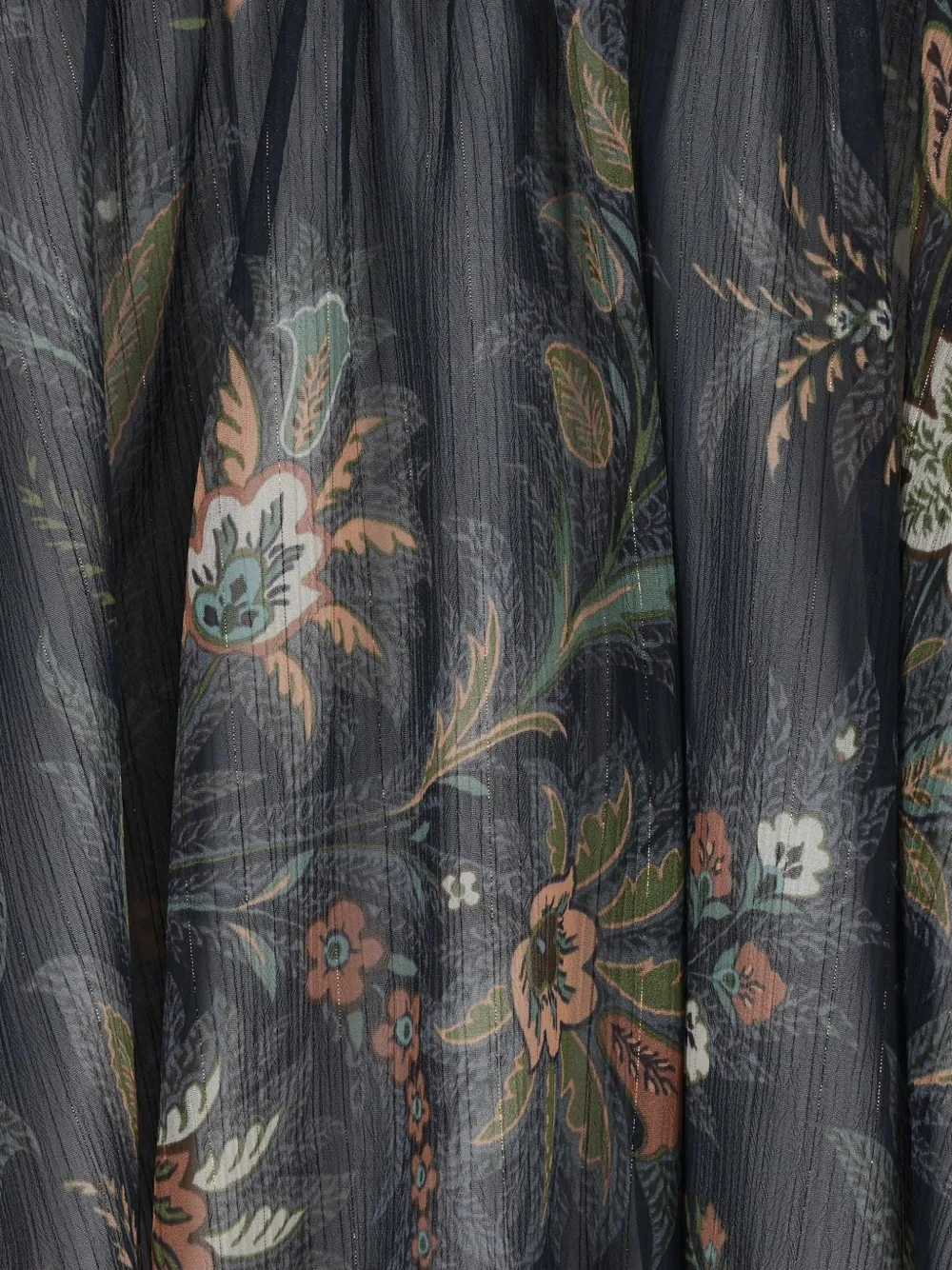 ETRO KIDS Rok met bloemenprint Zwart
