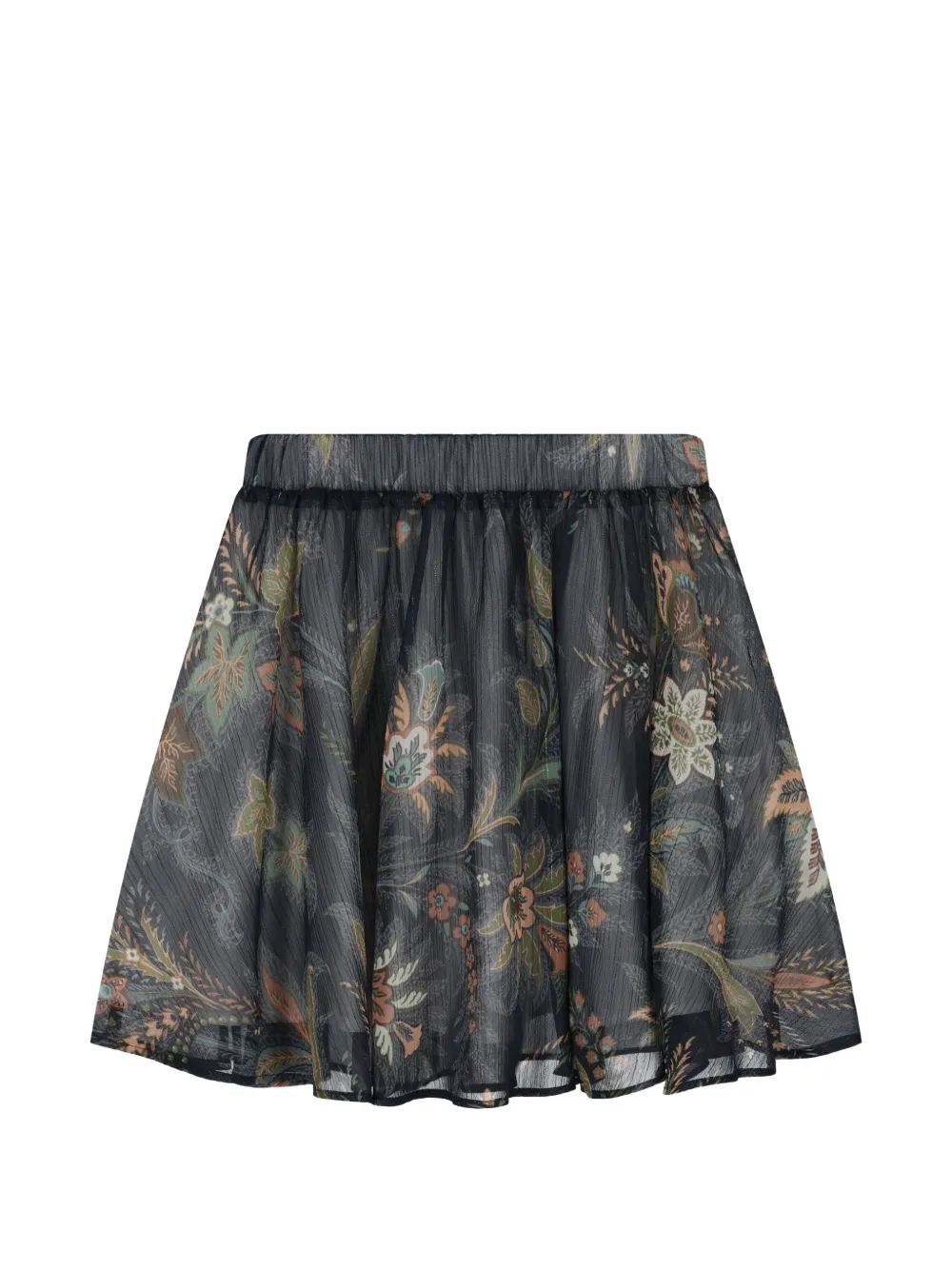 ETRO KIDS Gonna a fiori - Nero